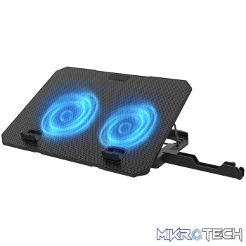 Laptop Cooling Pad l 15.6? l 2 x 120mm Fan l Led l 4 Level LCP152